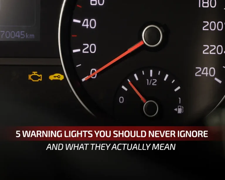 five must-watch warning lights