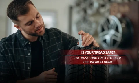 Is Your Tread Safe? The 10-Second Trick to Check Tire Wear at Home