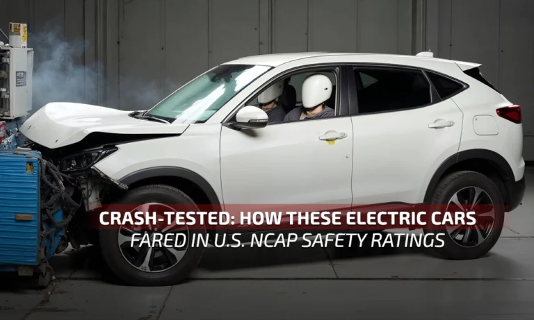 Crash-Tested: How These Electric Cars Fared in U.S. NCAP Safety Ratings