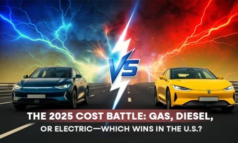 Which Powers Savings in the US in 2025: Gas, Diesel, or EV?