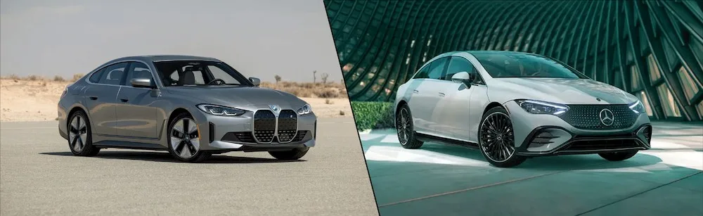 BMW i4 vs Mercedes EQE