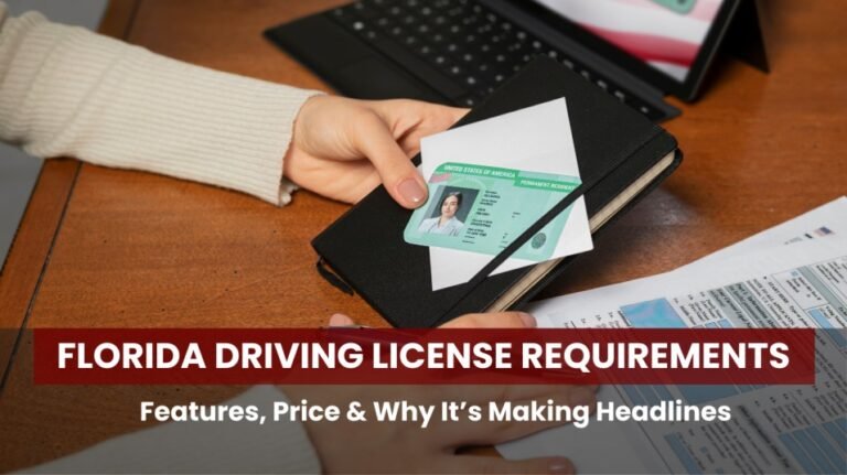 Florida Driving License Requirements: What You Must Know Before Applying