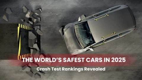 The World’s Safest Cars in 2025 — Crash Test Rankings Revealed