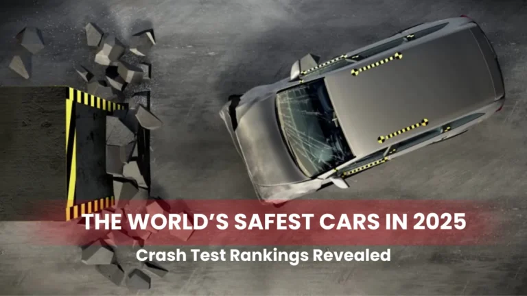 The World’s Safest Cars in 2025 — Crash Test Rankings Revealed