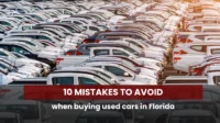 10 mistakes to avoid when buying used cars in Florida