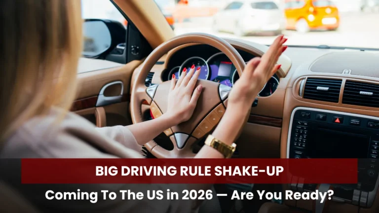Big Driving Rule Shake Up Coming To The US in 2026