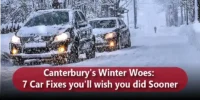 Canterbury's Winter Woes 7 Car Fixes you'll wish you did Sooner