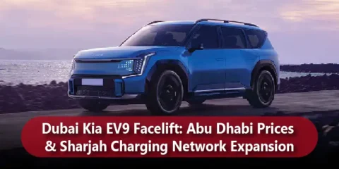 Dubai Kia EV9 Facelift: Abu Dhabi Prices & Sharjah Charging Network Expansion​
