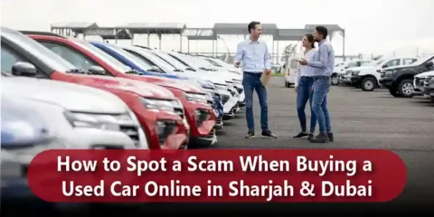 How to Spot a Scam When Buying a Used Car Online in Sharjah & Dubai