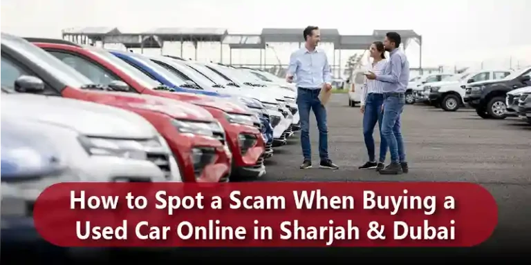 How to Spot a Scam When Buying a Used Car Online in Sharjah & Dubai