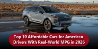 Top 10 Affordable Cars for American Drivers With Real-World MPG in 2026