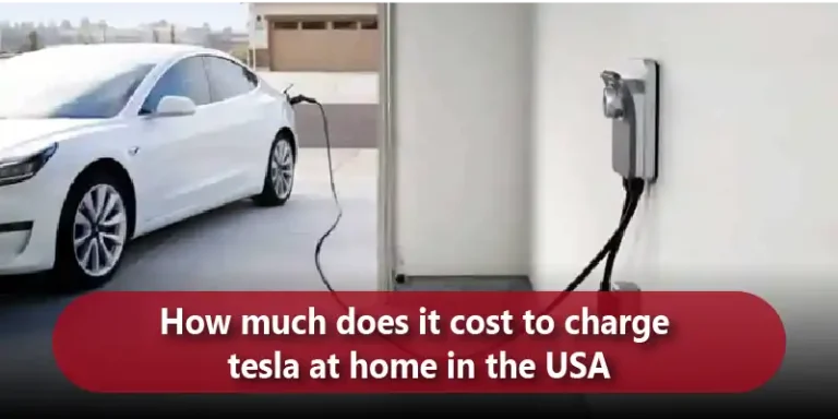 How much does it cost to charge Tesla at home in the USA?