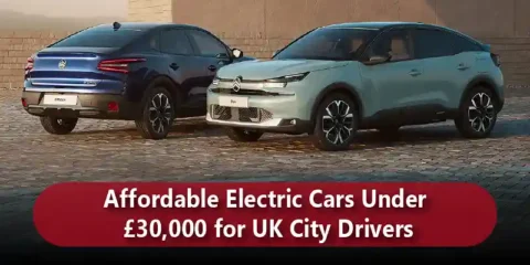 Affordable Electric Cars Under £30,000 for UK City Drivers