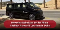 Driverless RoboTaxis Set for Phase 1 Rollout Across 65 Locations in Dubai