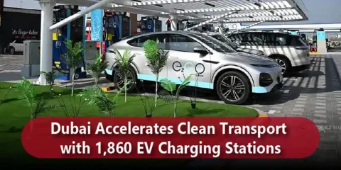 Dubai Accelerates Clean Transport with 1,860 EV Charging Stations