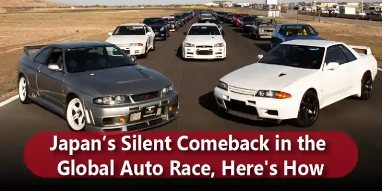 Japan’s Silent Comeback in the Global Auto Race, Here's How