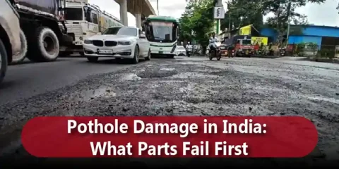 Pothole Damage in India: What Parts Fail First