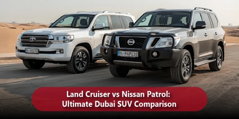 Land Cruiser vs Nissan Patrol Ultimate Dubai SUV Comparison