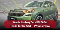 Skoda Kushaq Facelift 2026 Heads to the UAE - What’s New