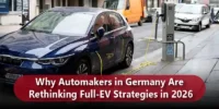 Why Automakers in Germany Are Rethinking Full-EV Strategies in 2026