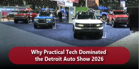 Why Practical Tech Dominated the Detroit Auto Show 2026