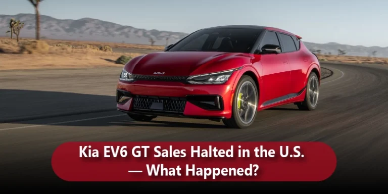 Kia EV6 GT Sales Halted in the U.S. — What Happened
