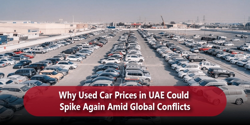 Why Used Car Prices in UAE Could Spike Again Amid Global Conflicts
