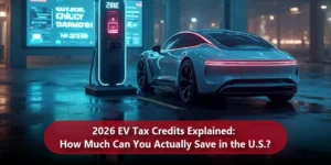 2026 EV Tax Credits Explained: How Much Can You Actually Save in the U.S.?