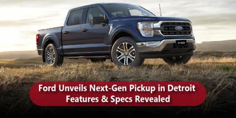 Ford Unveils Next-Gen Pickup in Detroit – Features & Specs Revealed