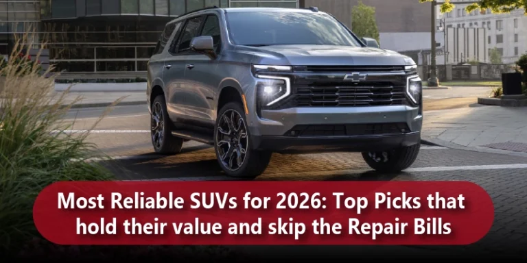 Most Reliable SUVs for 2026 Top Picks